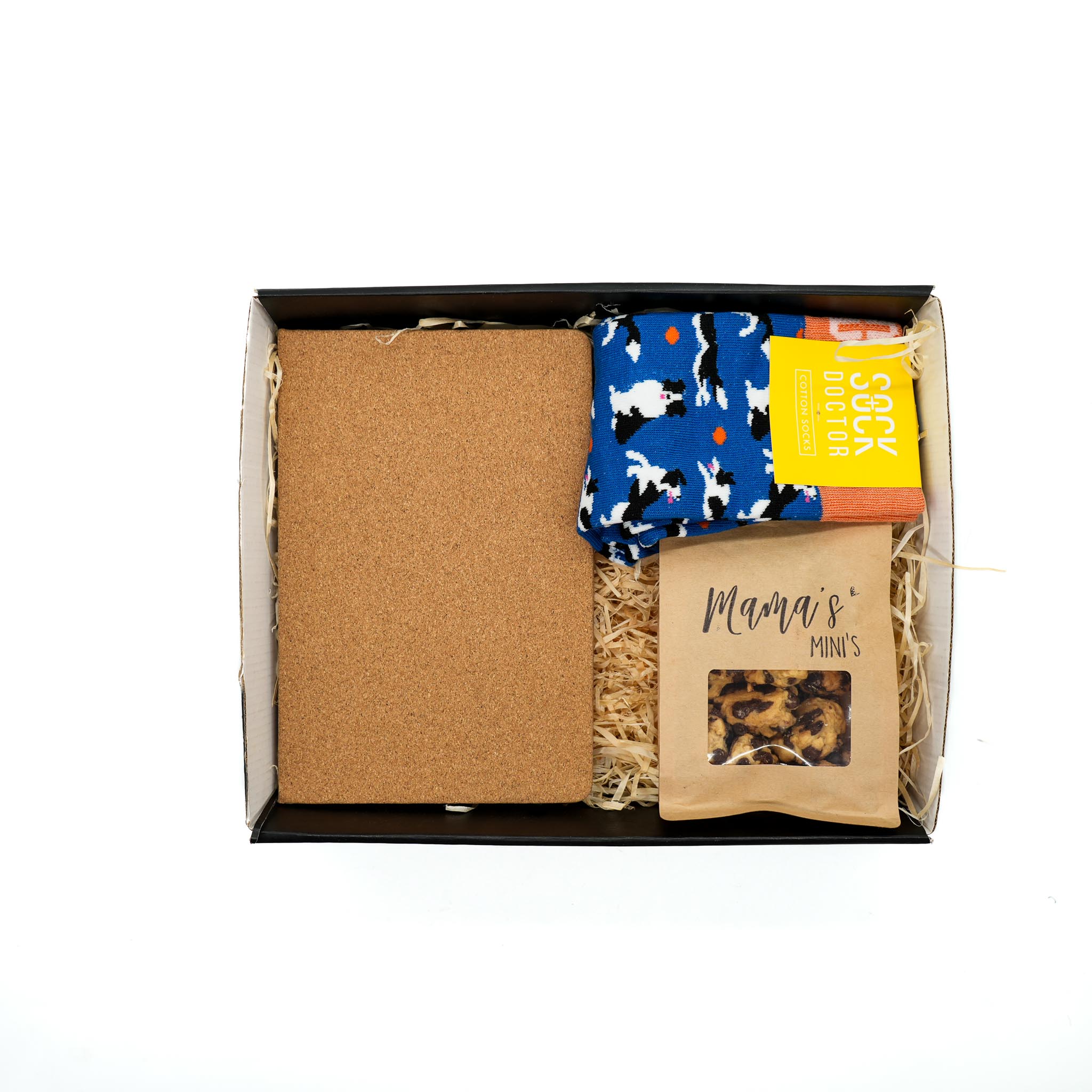 socks, snacks & stationery gift box ground culture